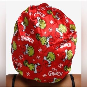 “How The Grinch Stole Christmas” Reversible Satin Bonnet- NWT